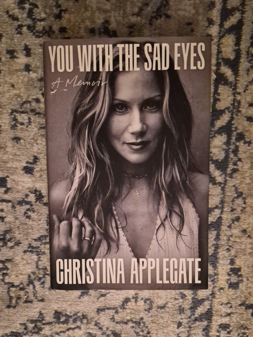You With The Sad Eyes - Memoir Hardcover BOOK (Black & White)
